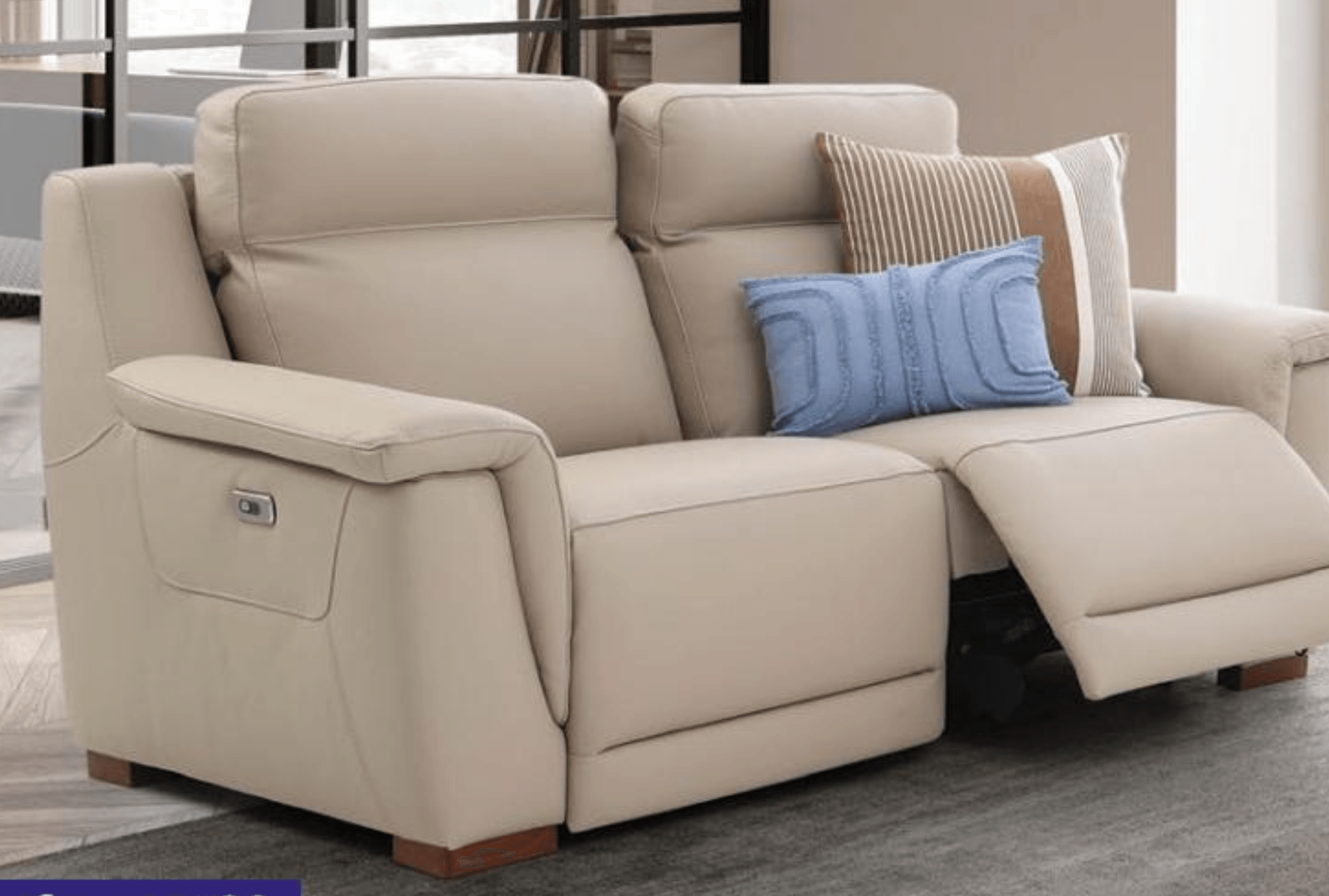 Usnjen 2-sed SEBA - Akcija v trgovini Harvey Norman