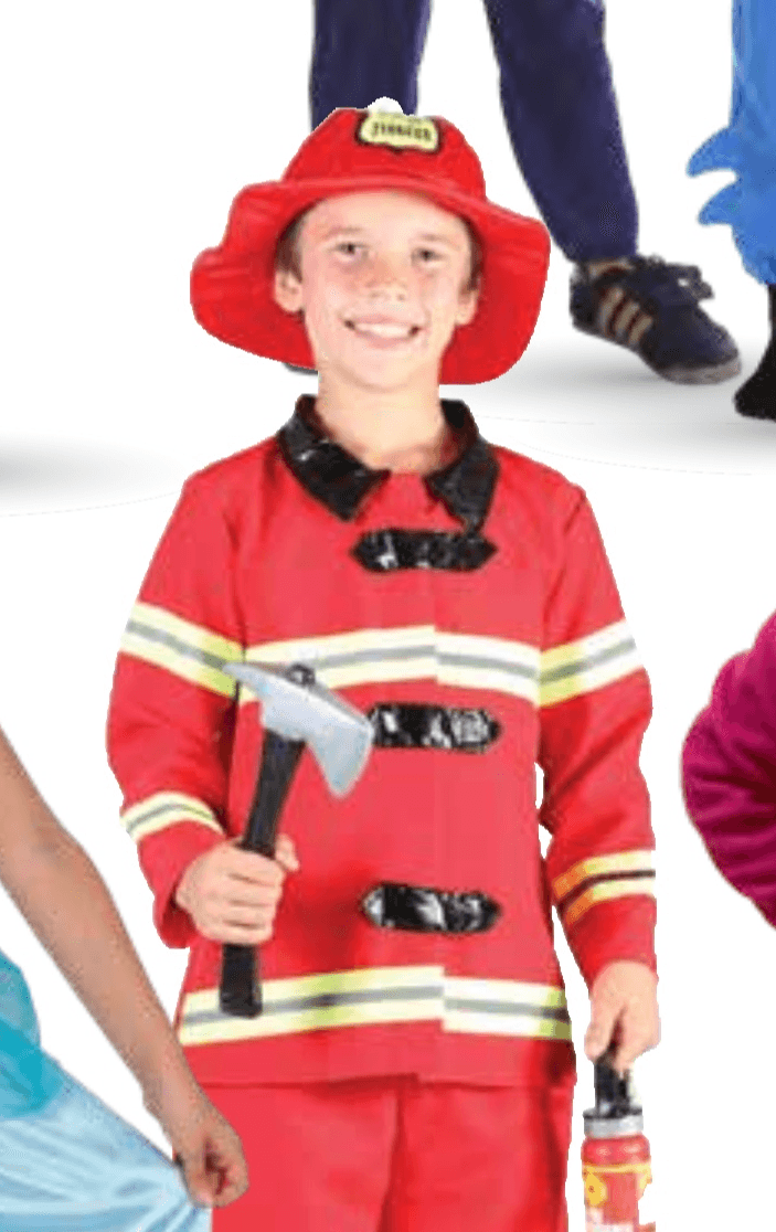 Otroški kostum gasilec - Akcija v trgovini Mercator
