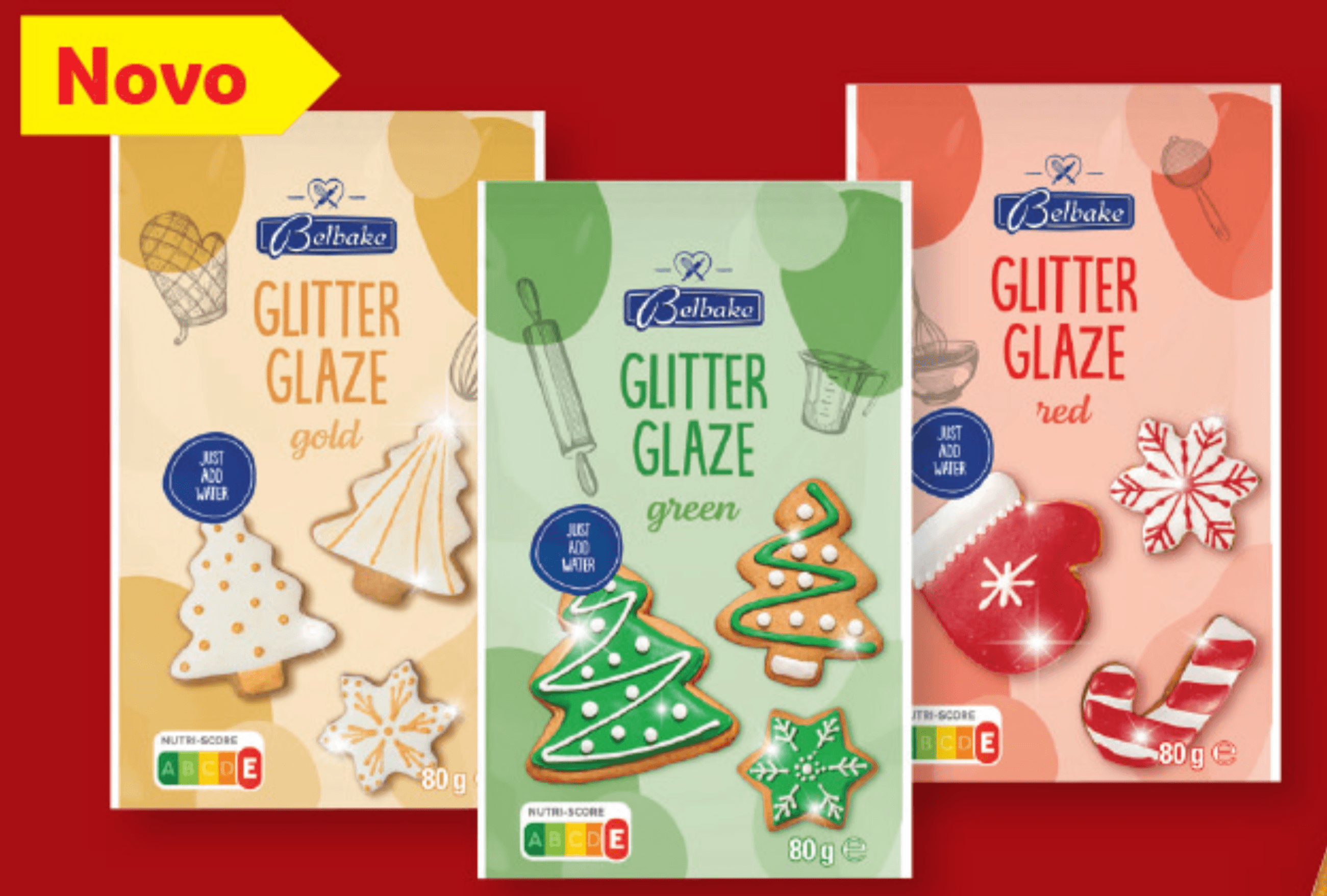 Belbake Glitter Glaze 80 g
