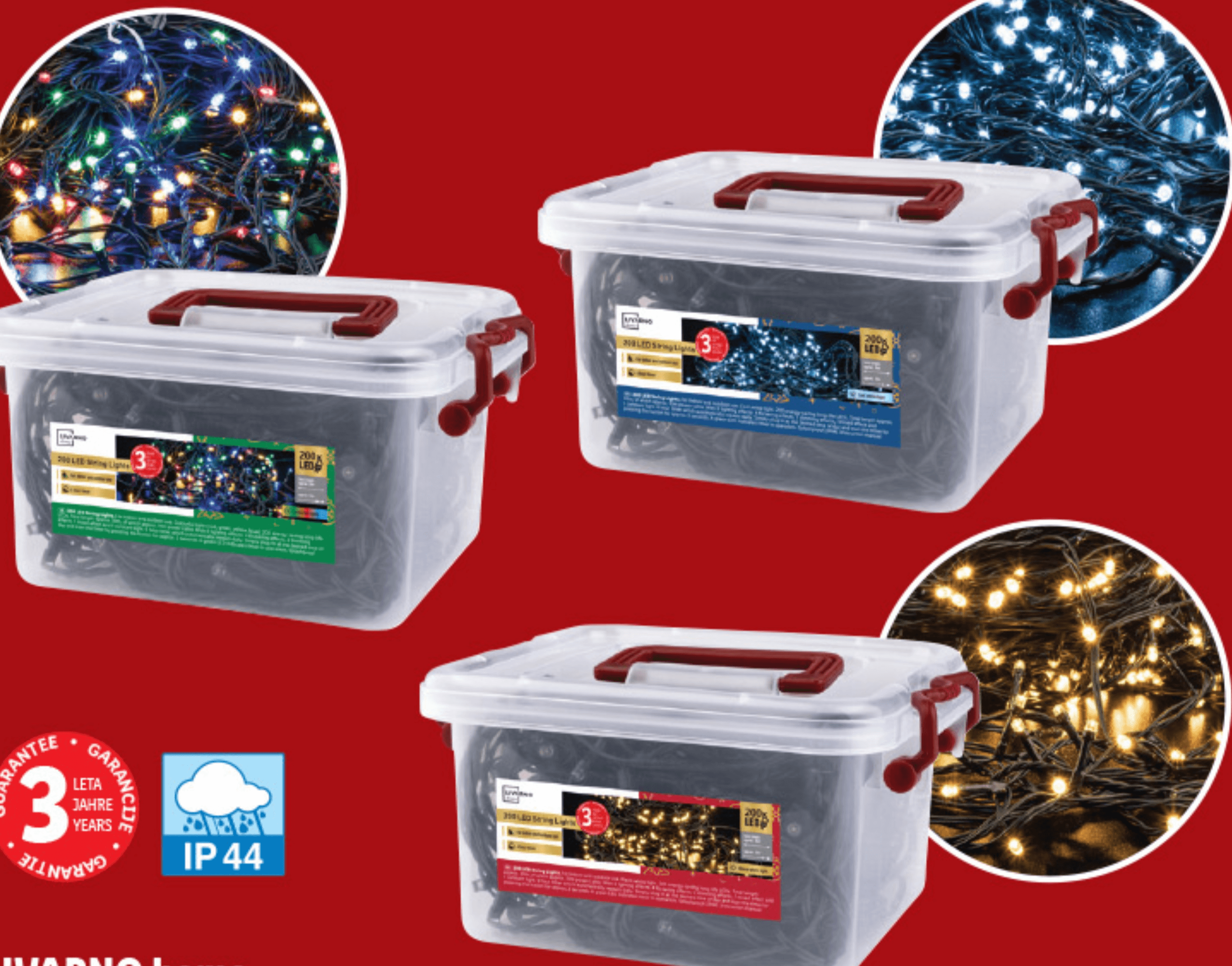 LIVARNO home LED-svetlobna veriga