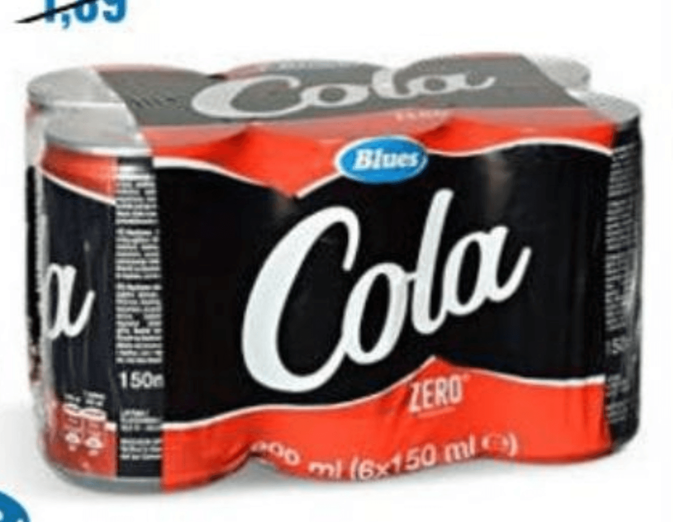 Pijača Cola brez dodanega sladkorja 6 x 150 ml