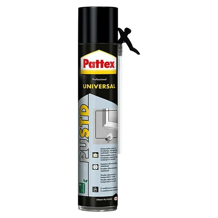 PU pena 'Whiteteq STD Thermo' 650 ml PATTEX - Akcija v trgovini Bauhaus