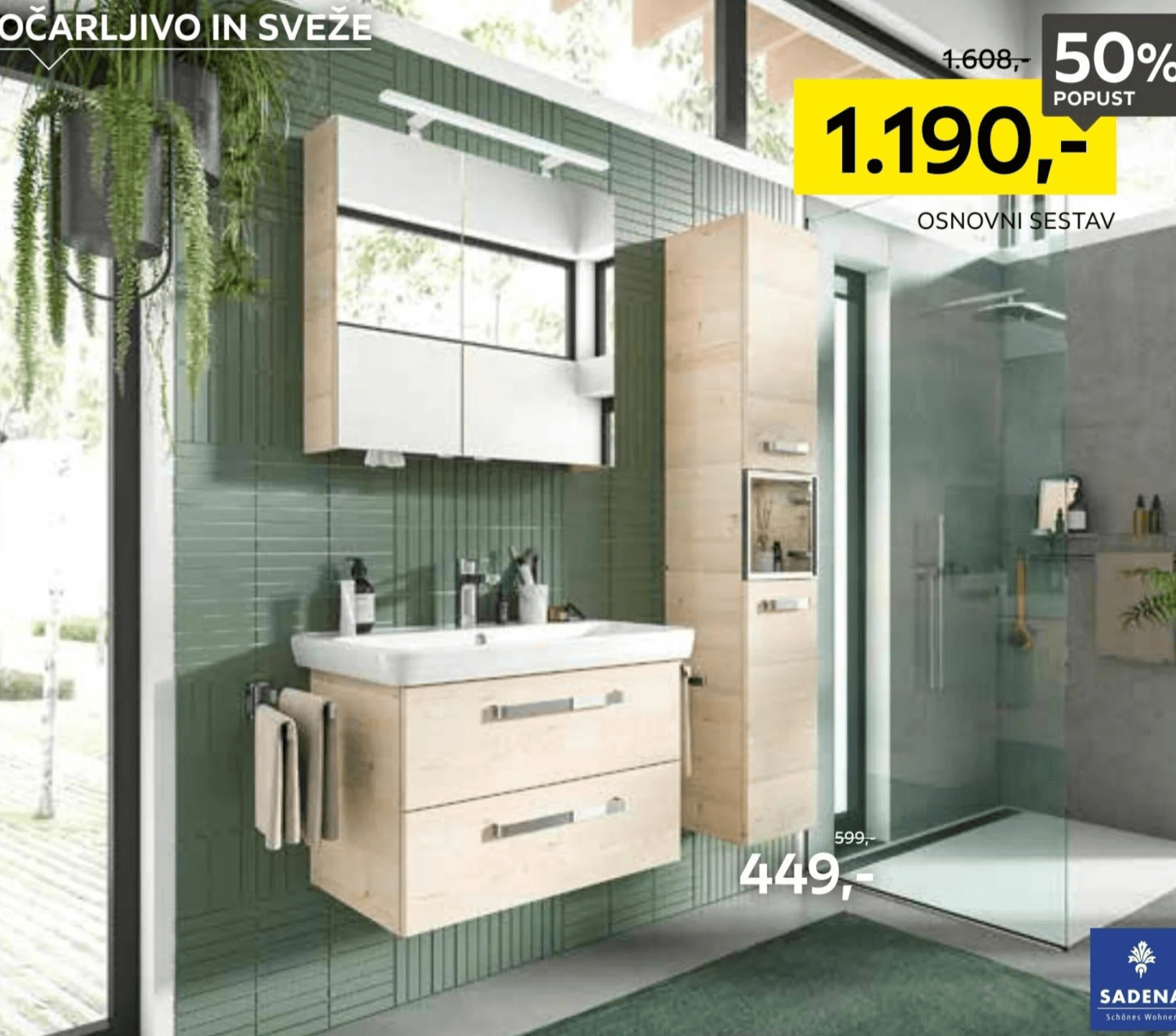 SADENA Kopalnica osnovni sestav