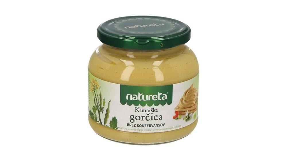 Kamniška gorčica Natureta 540 g