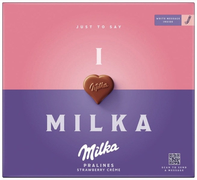 Milka Pralineji I Love Milka 110 g Milka