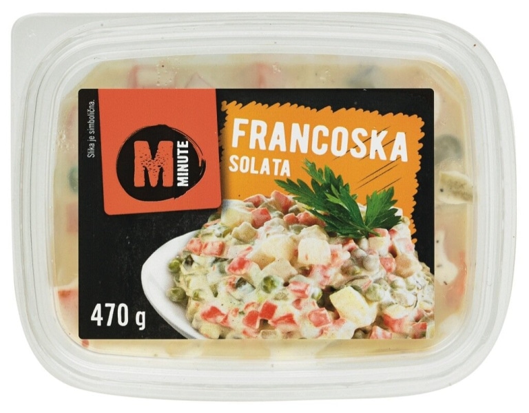 Francoska solata Minute 470 g