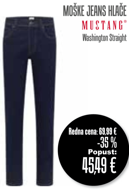 Moške jeans hlače MUSTANG