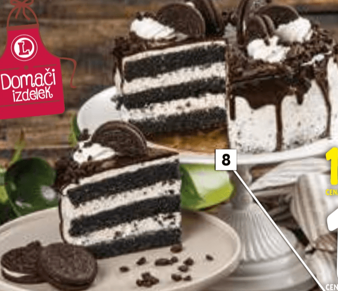 Torta Oreo 6-8 kosov