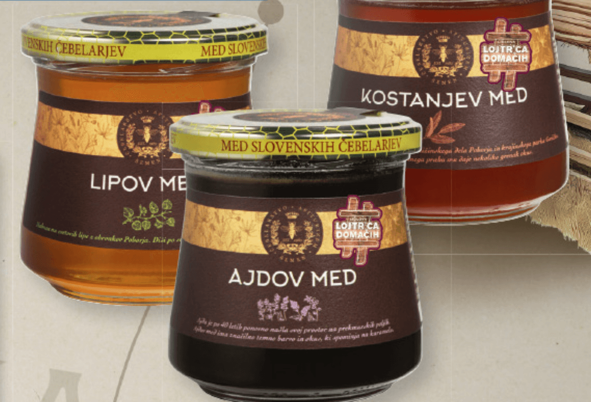 Prodaja medu Gregor Šemen S.P. Med 450 g - Akcija v trgovini Lidl