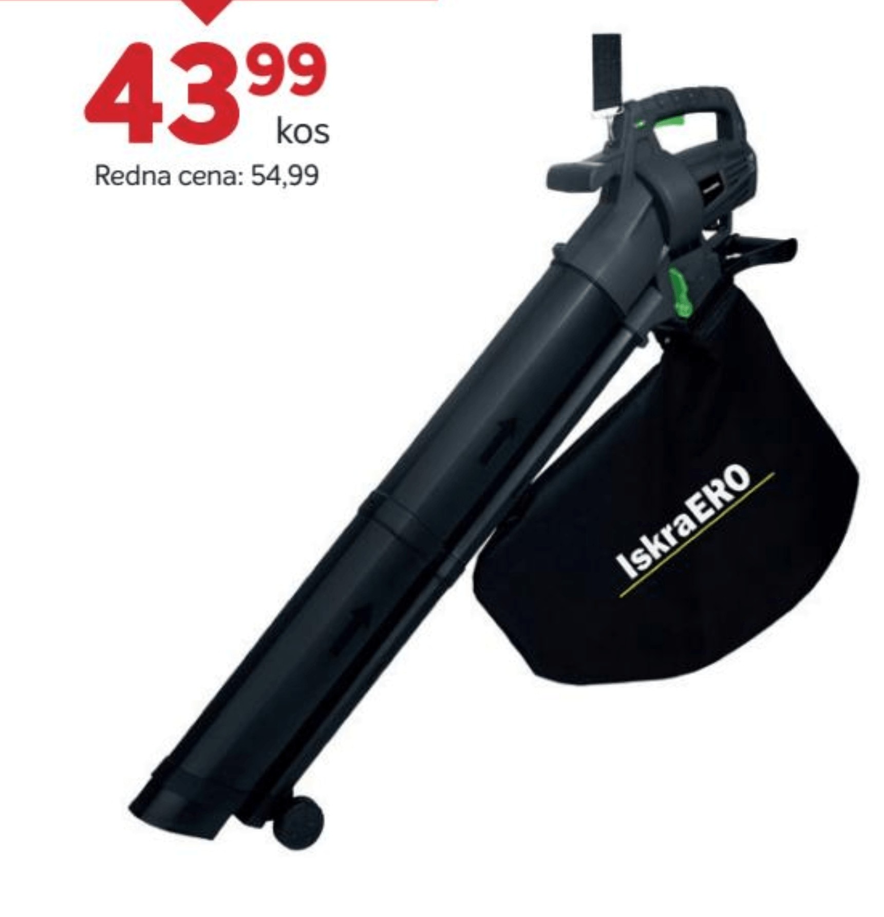 Električni sesalnik/puhalnik Iskra ERO IE-LB3000