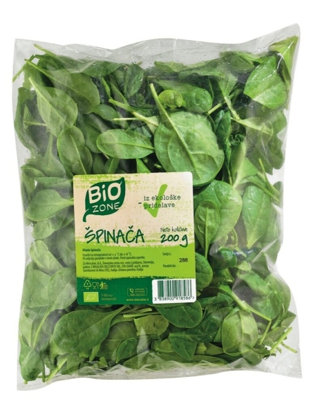 Bio špinača 200g