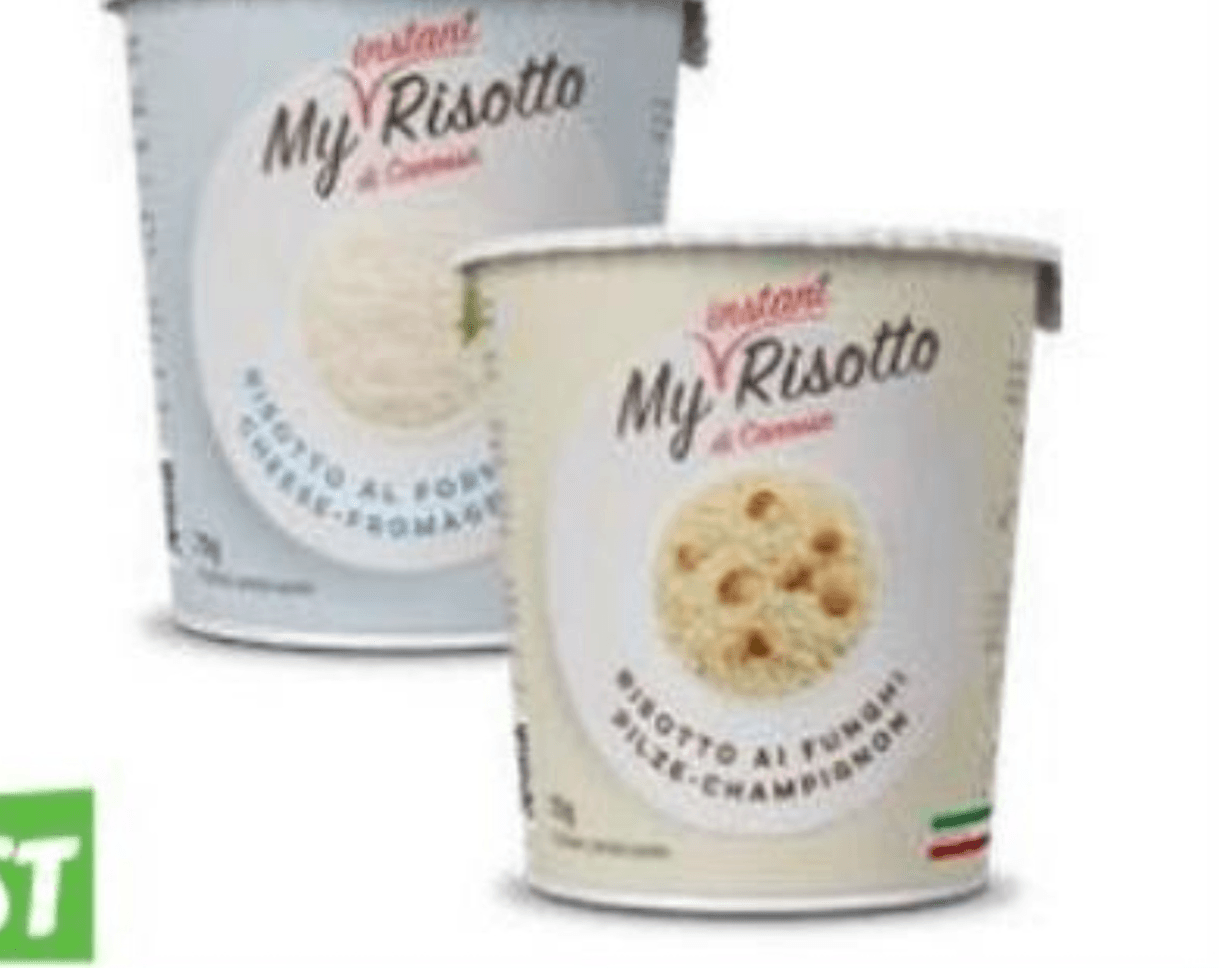 My Risotto Instant rižota z gobami/sirom 70 g - Akcija v trgovini Eurospin
