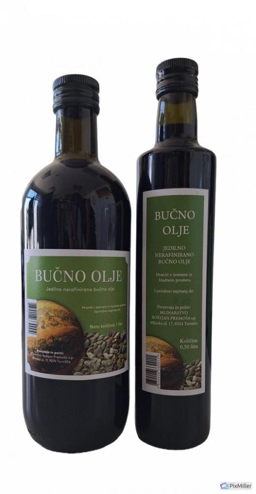 Domače bučno olje Premoša 0,5 l
