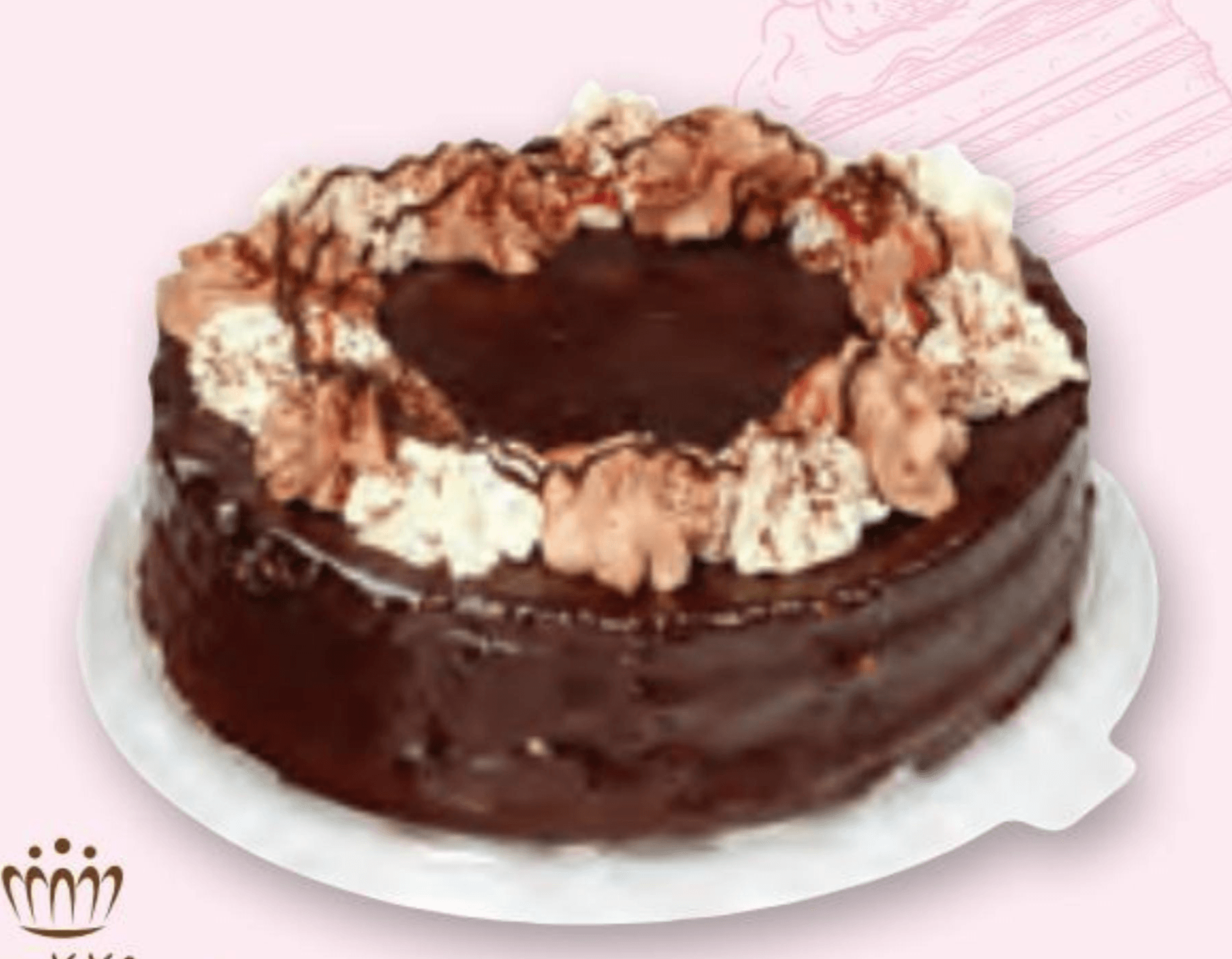 Čoko karamela torta 1.3 kg