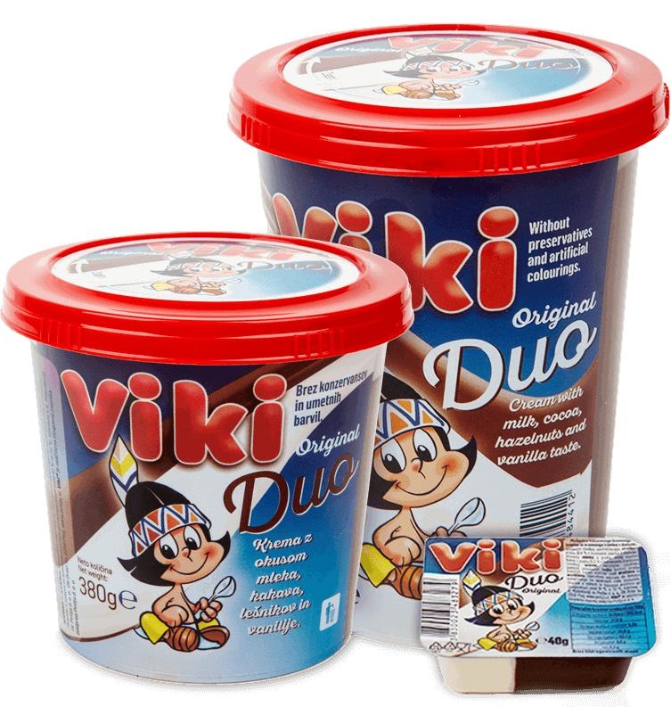 Vsi lešnikovi namazi Duo Viki