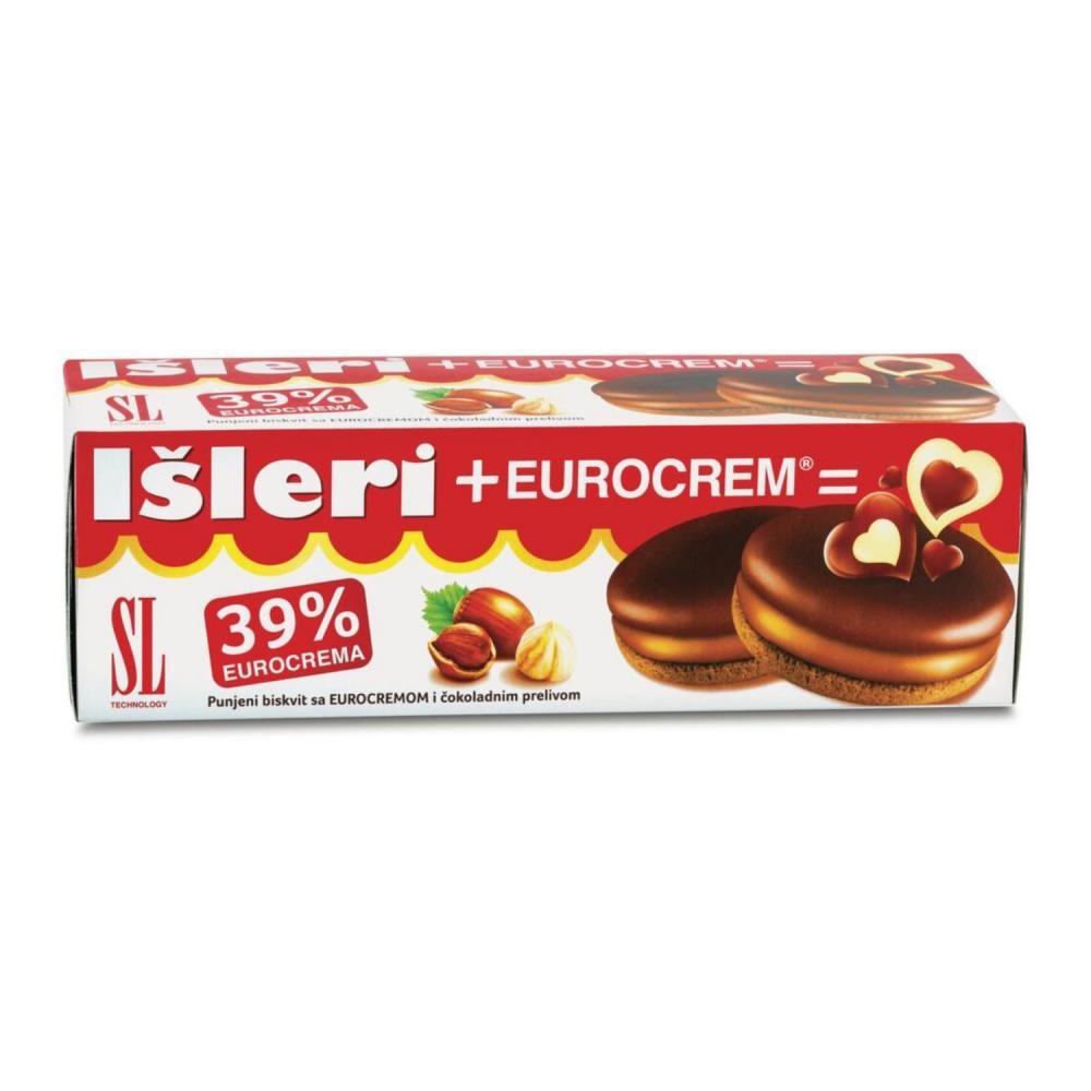 Išlerji z lešnikovo kremo 125 g