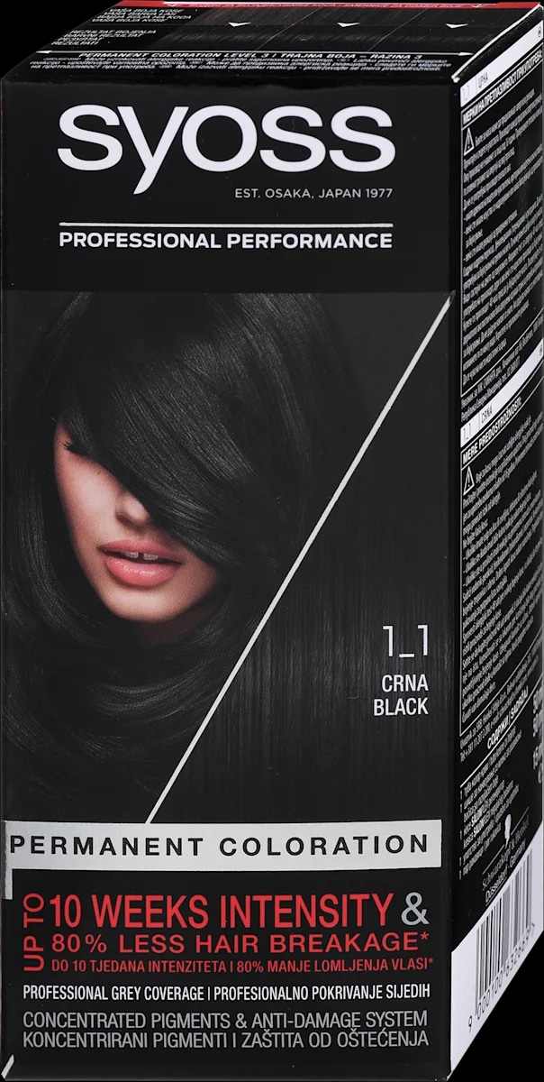 syoss Intensive trajno obstojna barva za lase 1 kos