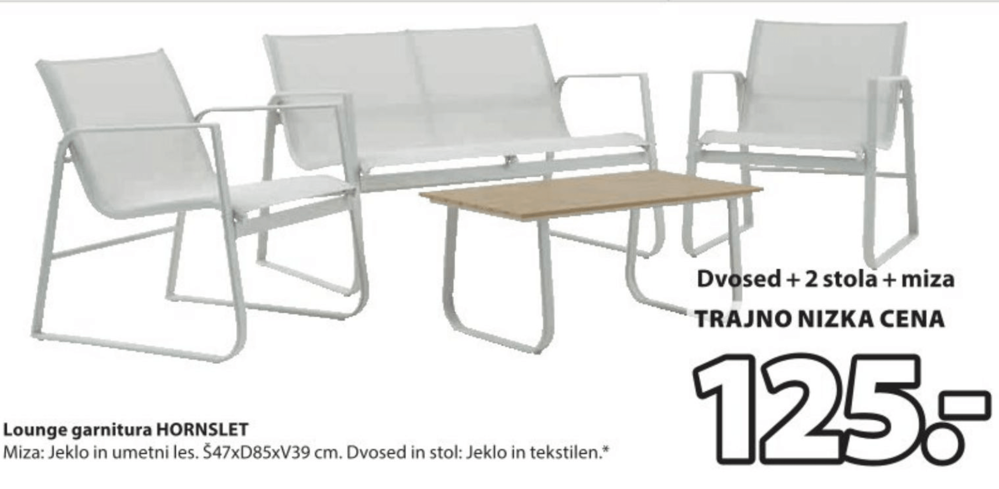 Lounge garnitura HORNSLET