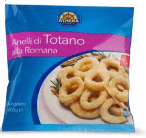 Athena Panirani obročki lignjev 400 g