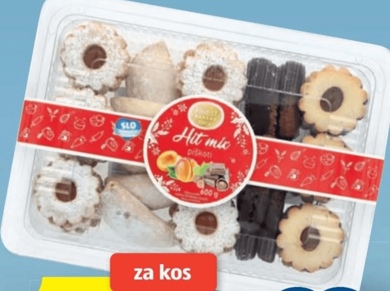 Finest Bakery Mešani Keksi 600 g