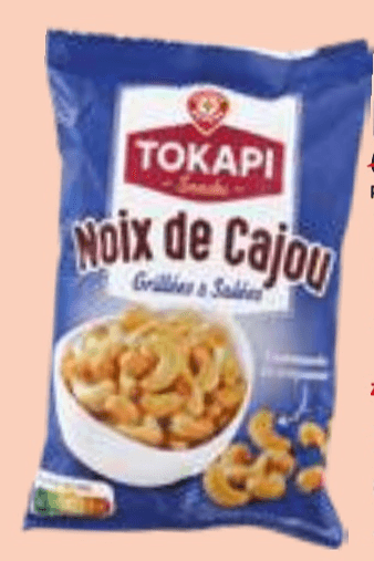 Praženi indijski oreščki Tokapi 400 g