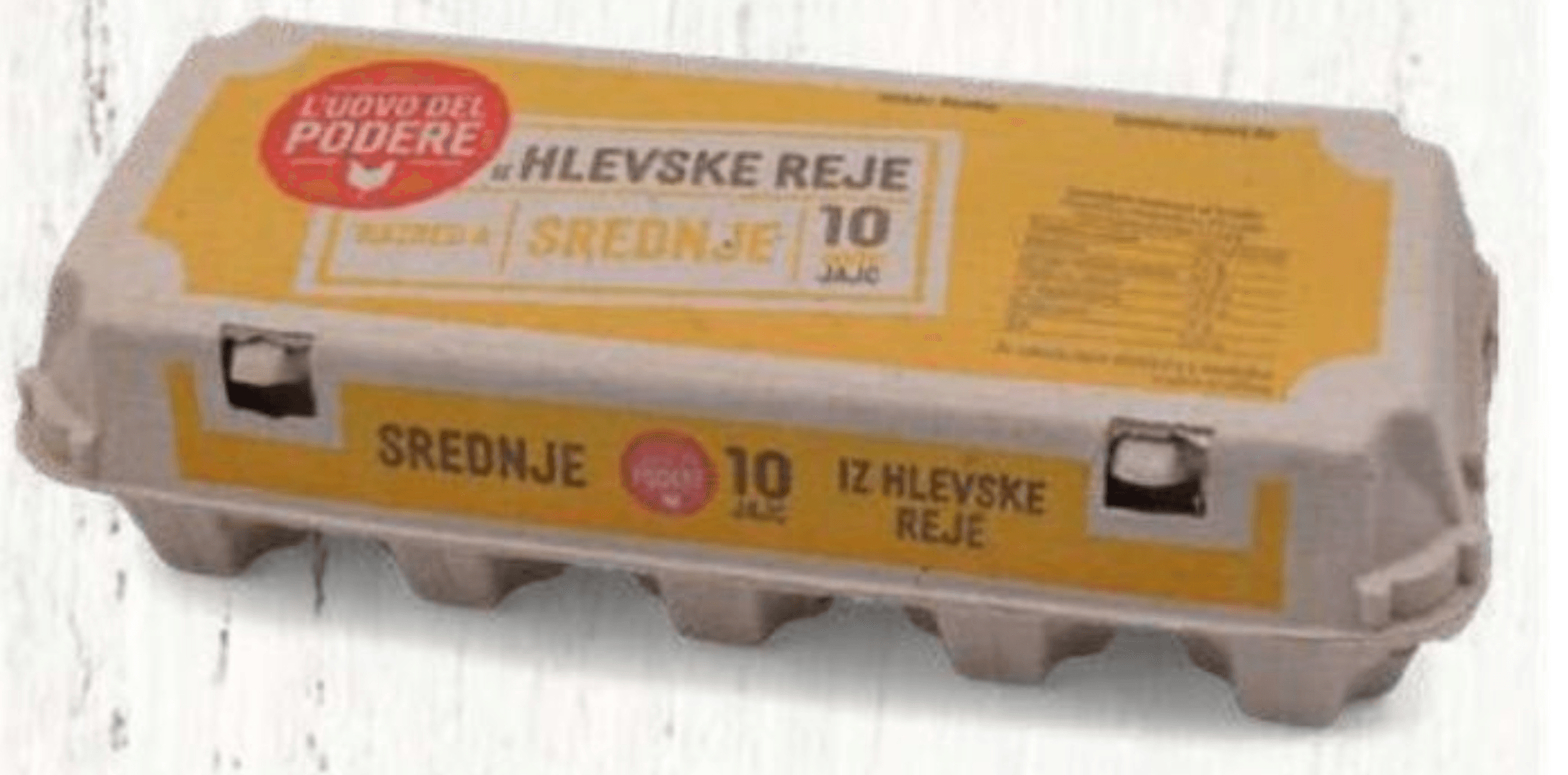 Jajca iz hlevske reje 10 kosov