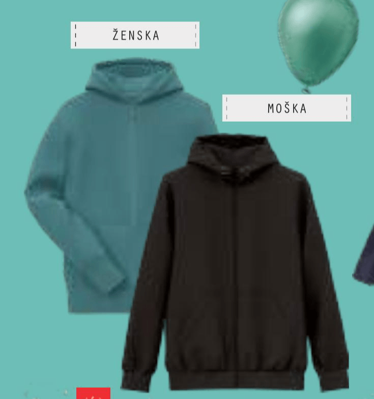 Tiisaia Basics Ženska ali moška jopa