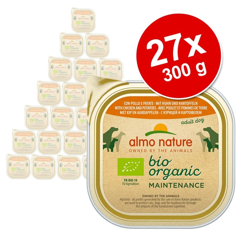 Mokra hrana v posodici Almo Nature Bio Organic 300g