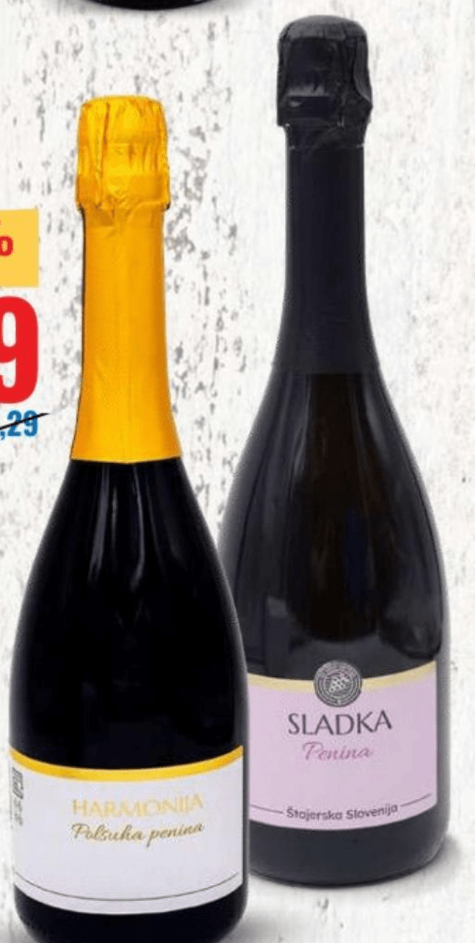 Polsuha penina / Sladka penina 750 ml