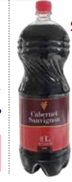 Cabernet Sauvignon 2 L - Akcija v trgovini Jager