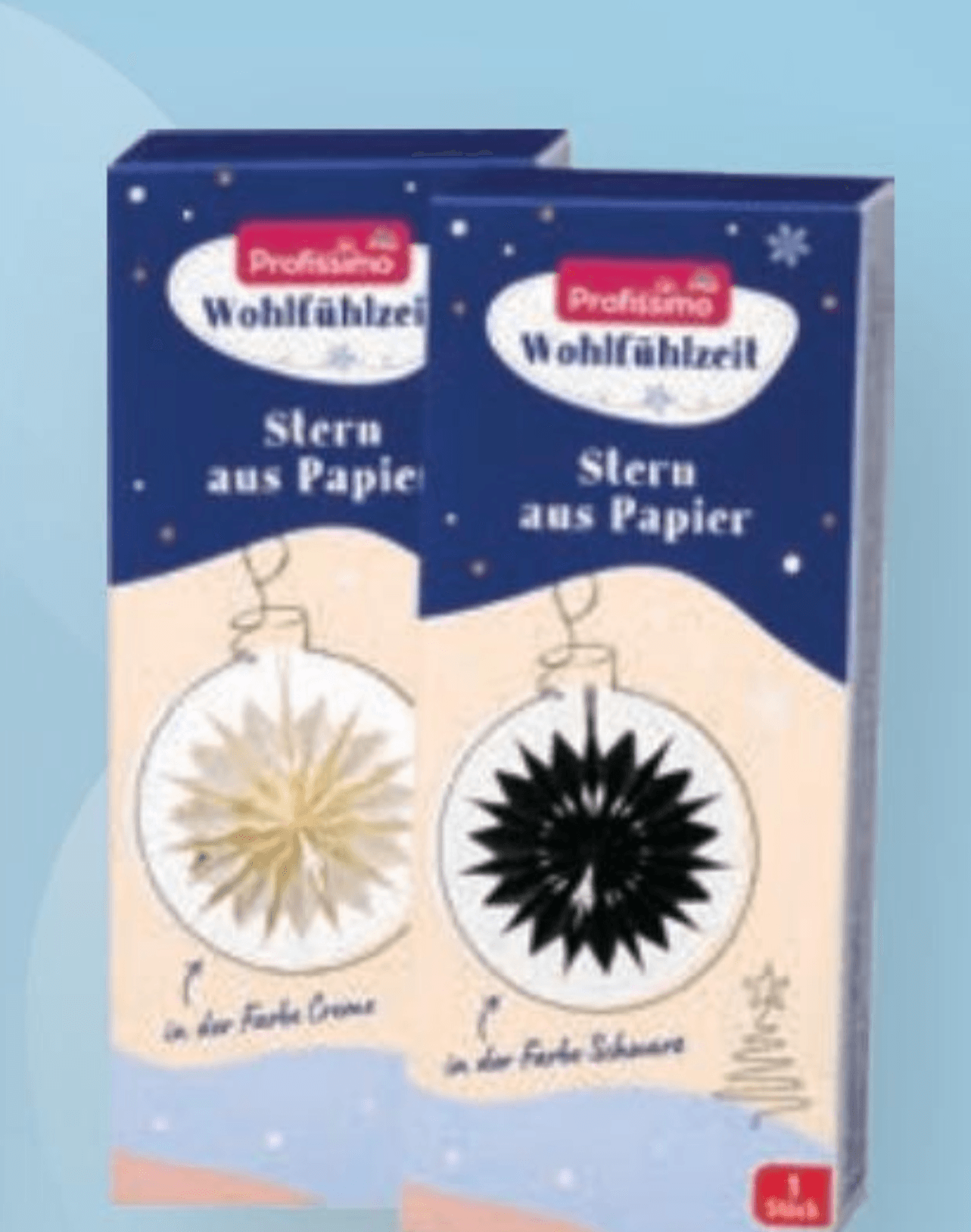 Profissimo Wohlfühlzeit zvezda iz papirja 1 kos