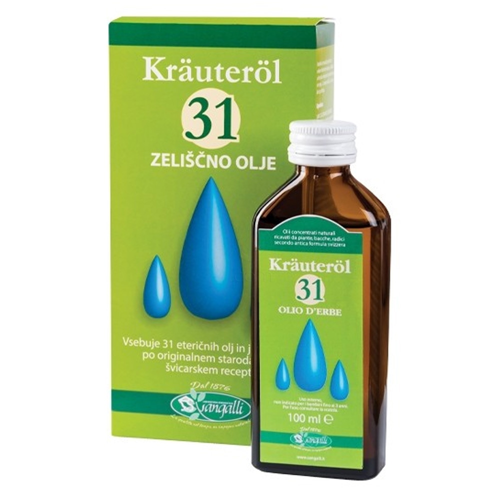 L'Angelica Olje 31 zelišč 100 ml