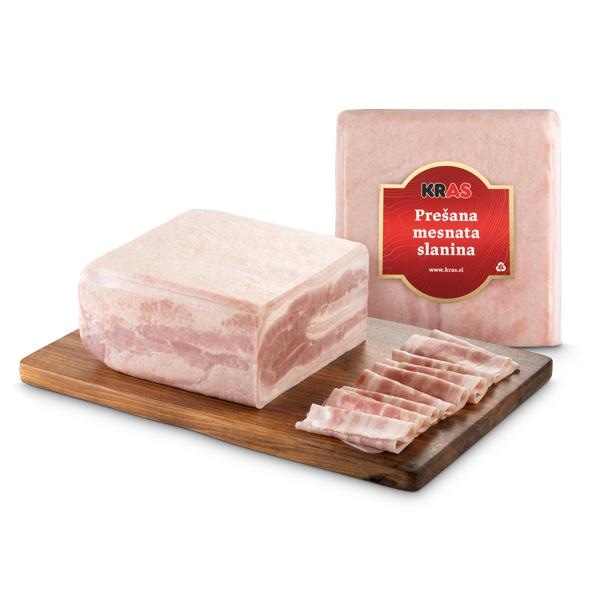 Prešana mesnata slanina Kras