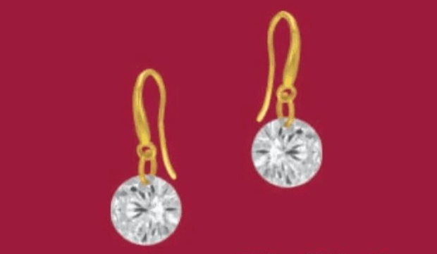 Uhani s cirkonijevima oksidoma - Akcija v trgovini E.Leclerc