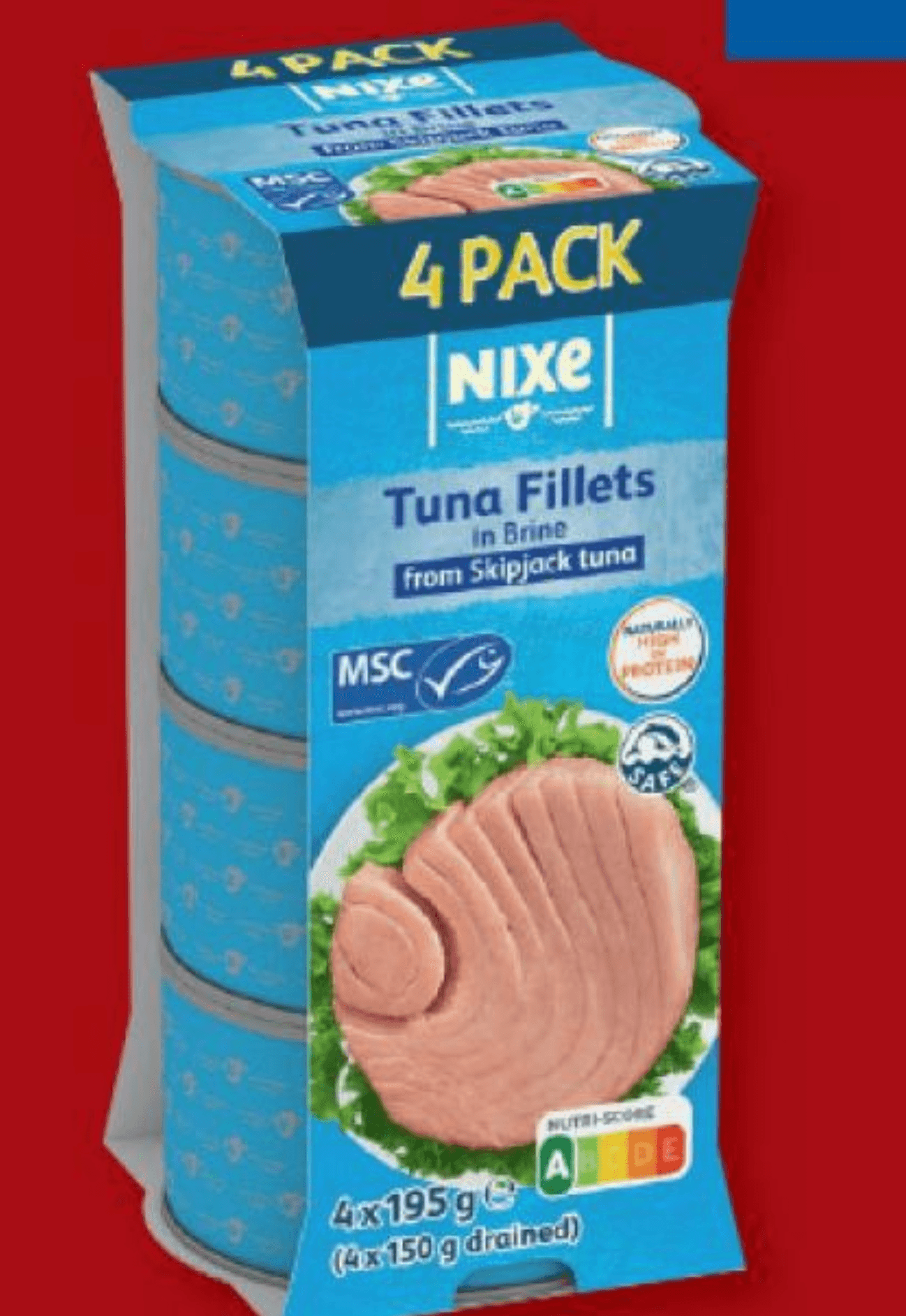 Nixe Tuna 4 x 195 g