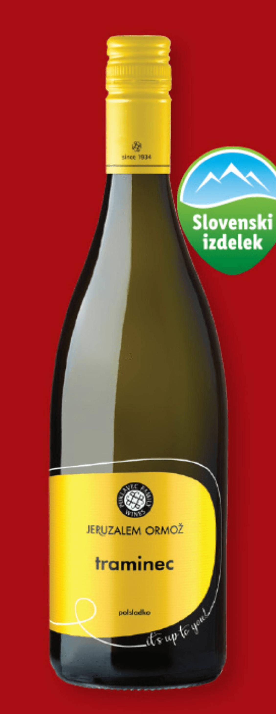 Jeruzalem Ormož Traminec 0,75 l