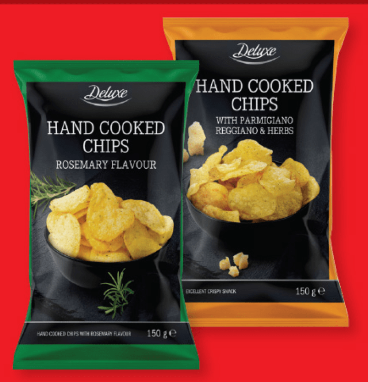 Deluxe Premium čips 150 g - Akcija v trgovini Lidl