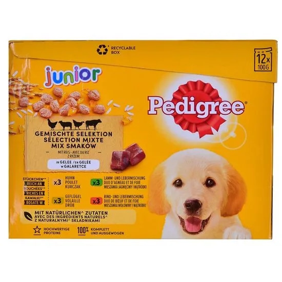 Pedigree mokra hrana za pse 12x100 g - Akcija v trgovini Mercator