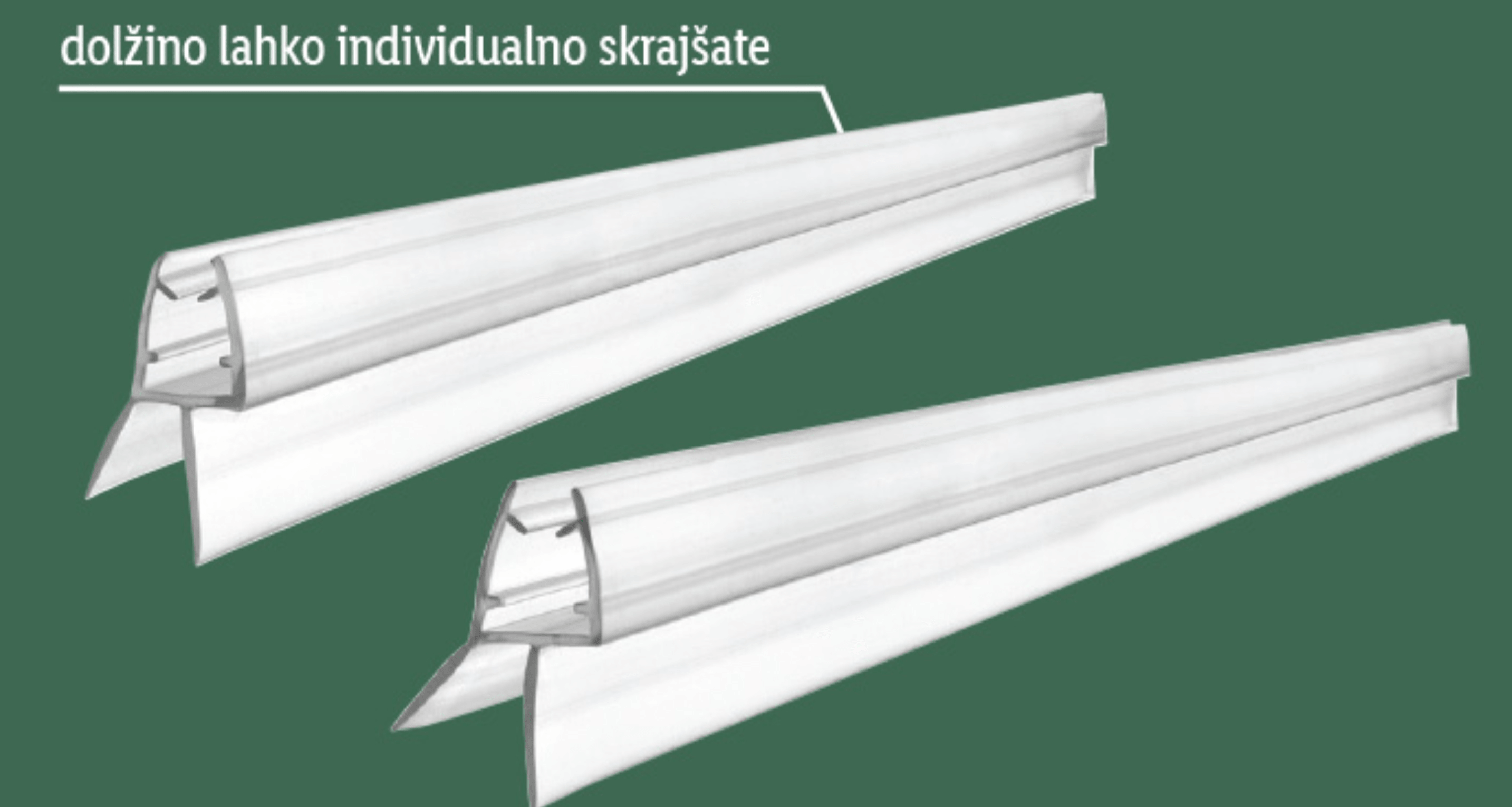 Parkside Tesnilo vrat kabine za prho 2 kosa