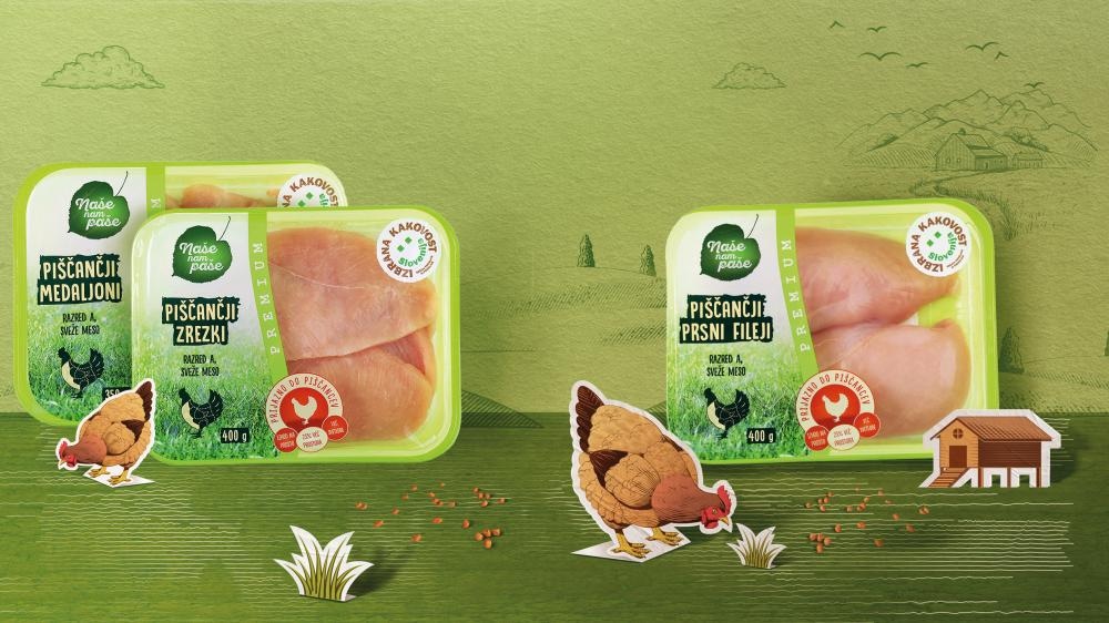 Naše nam paše Sveža piščančja bedra 500 g