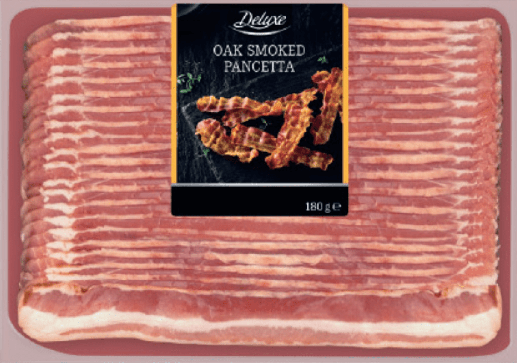 Deluxe Dimljena panceta 180 g