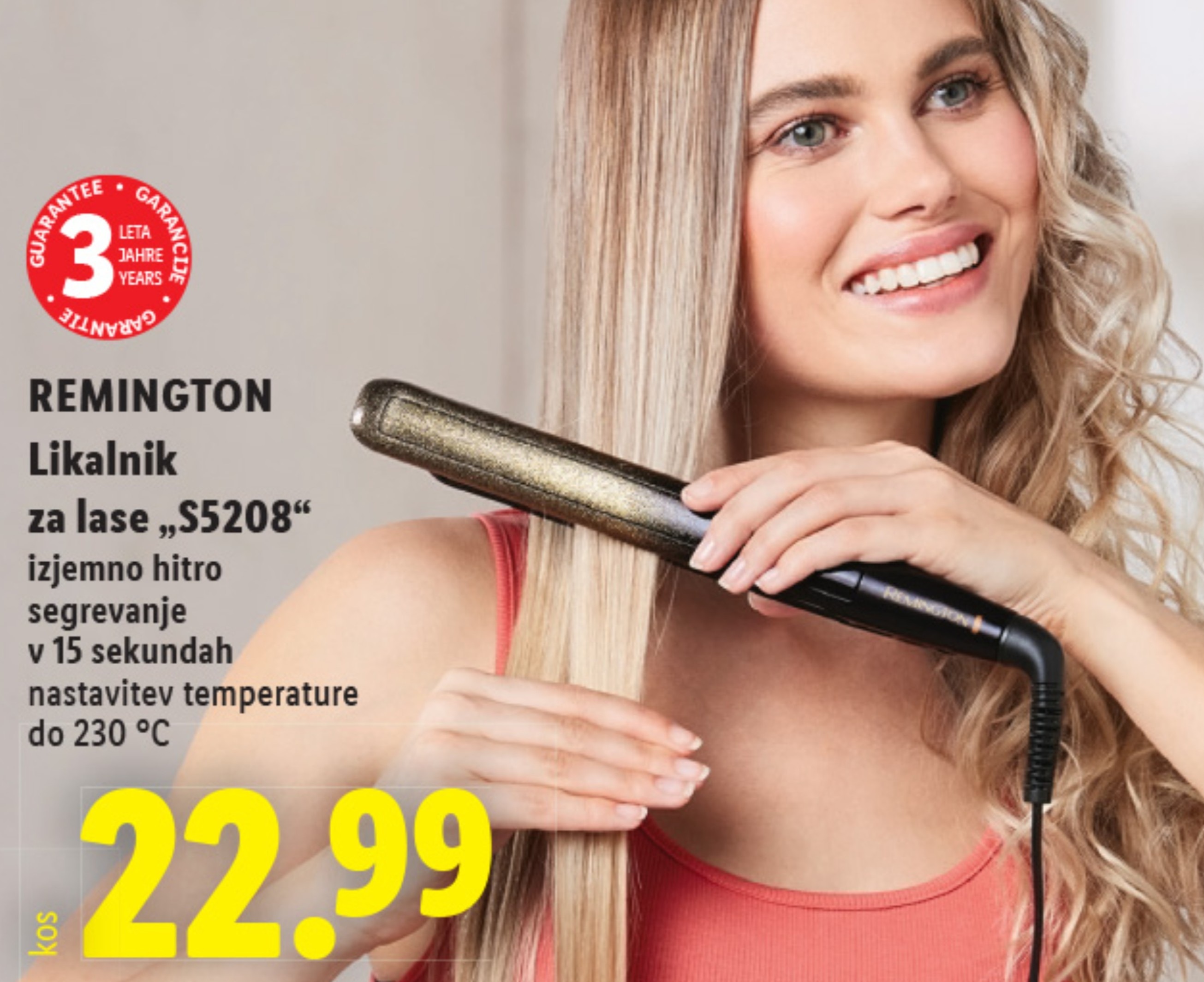 REMINGTON Likalnik za lase „S5208"