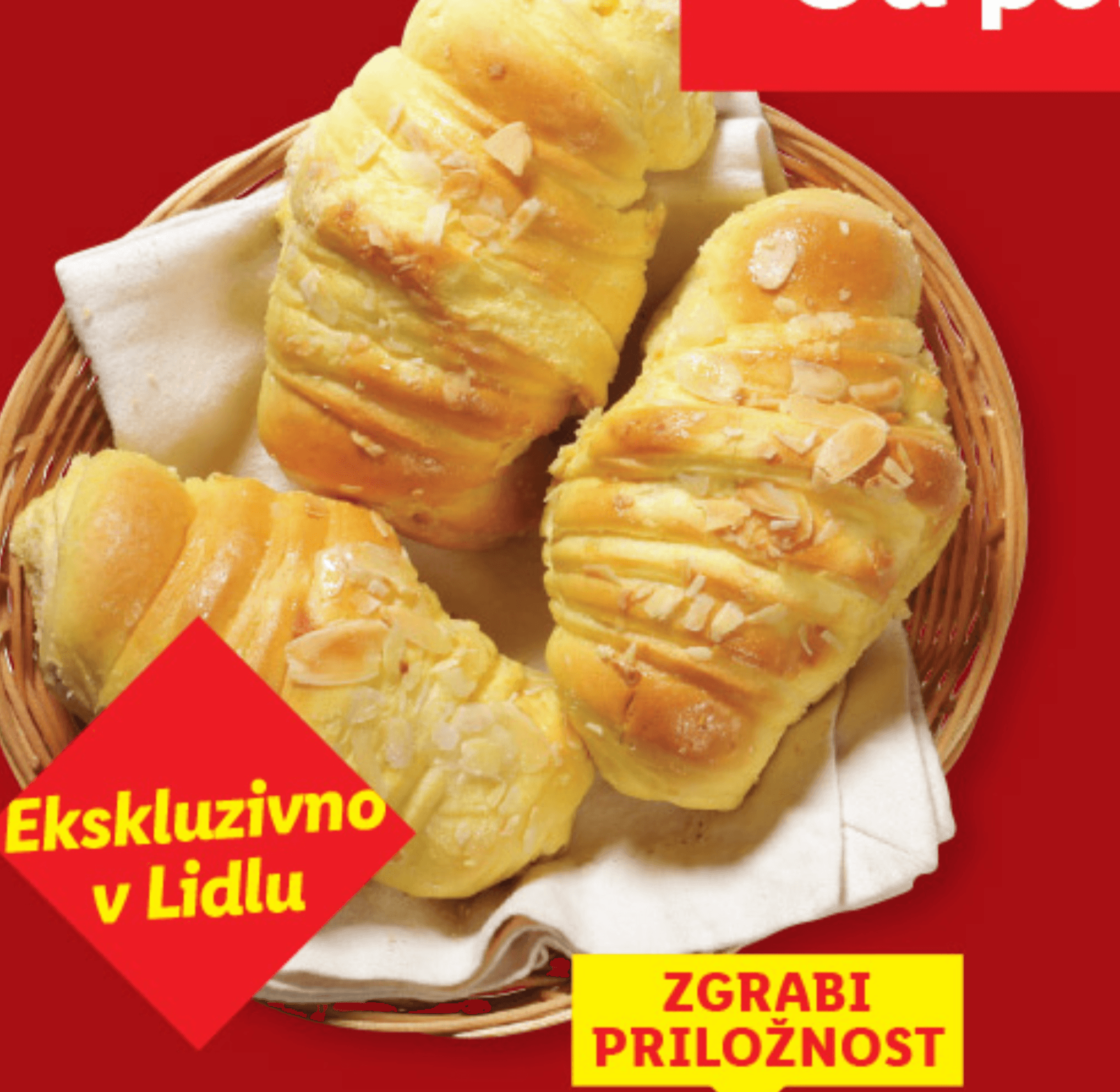 Brioš rogljiček 100 g
