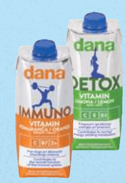 Vitaminska voda Dana 0,75 l