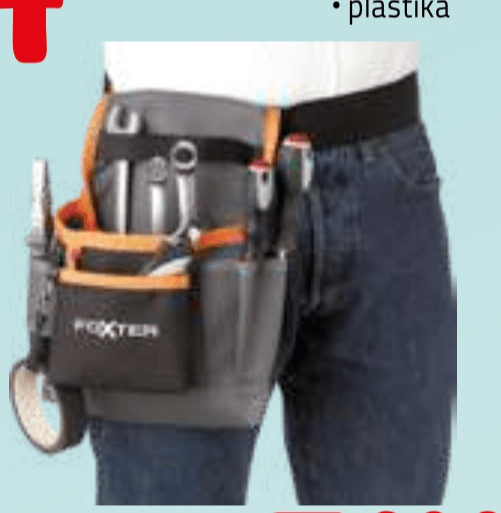 Foxter Pas za orodje - Akcija v trgovini E.Leclerc