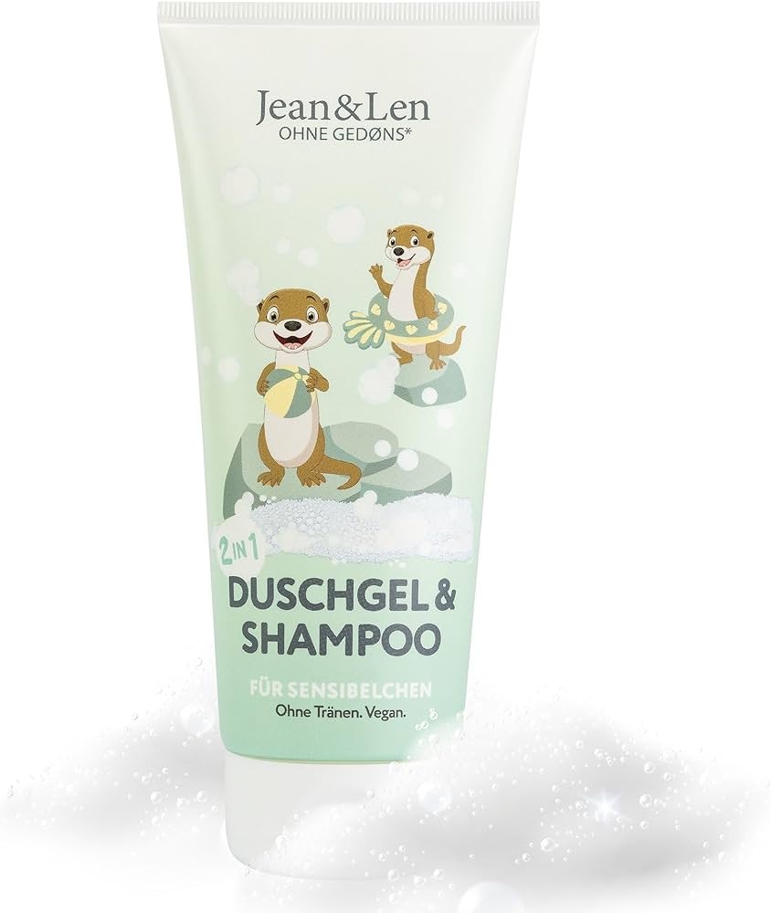 Jean & Len otroški gel za prhanje in šampon 200 ml