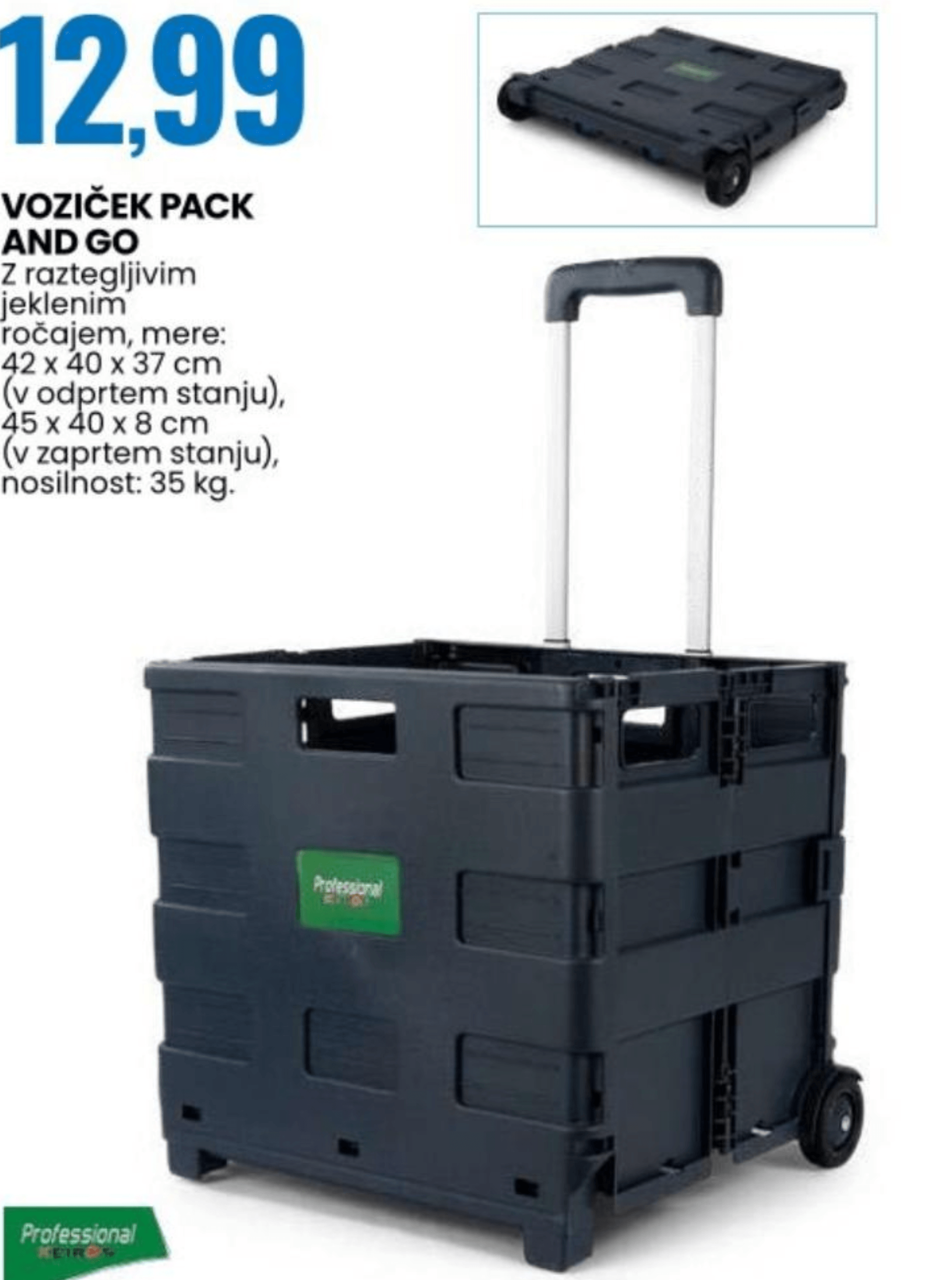Voziček Pack and Go