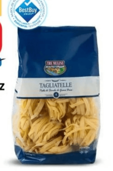 Rezanci Tagliatelle 500 g - Akcija v trgovini Eurospin