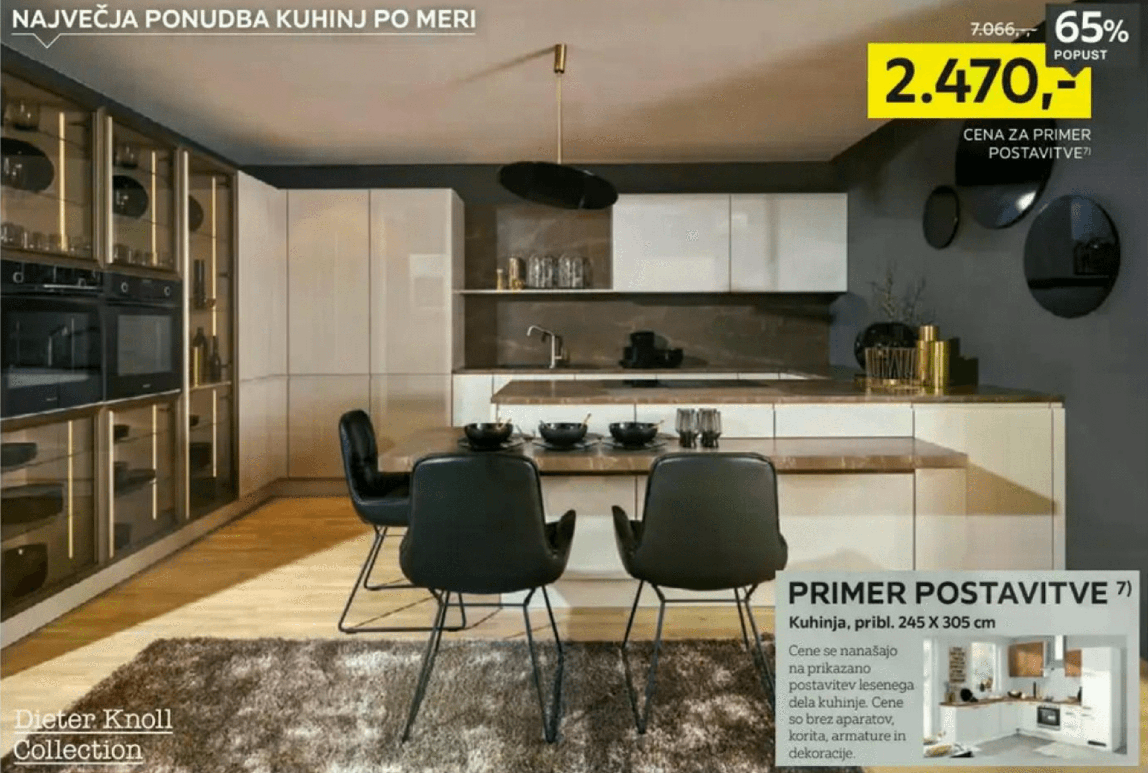 Kuhinja po meri Dieter Knoll