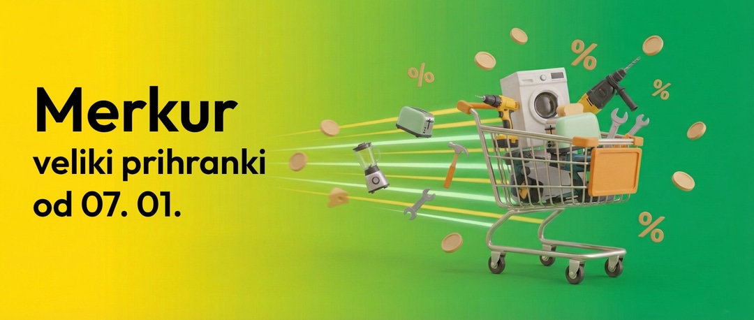 Prihranki v Merkurju: naši favoriti iz ponudbe, ki se začne 07. 01.